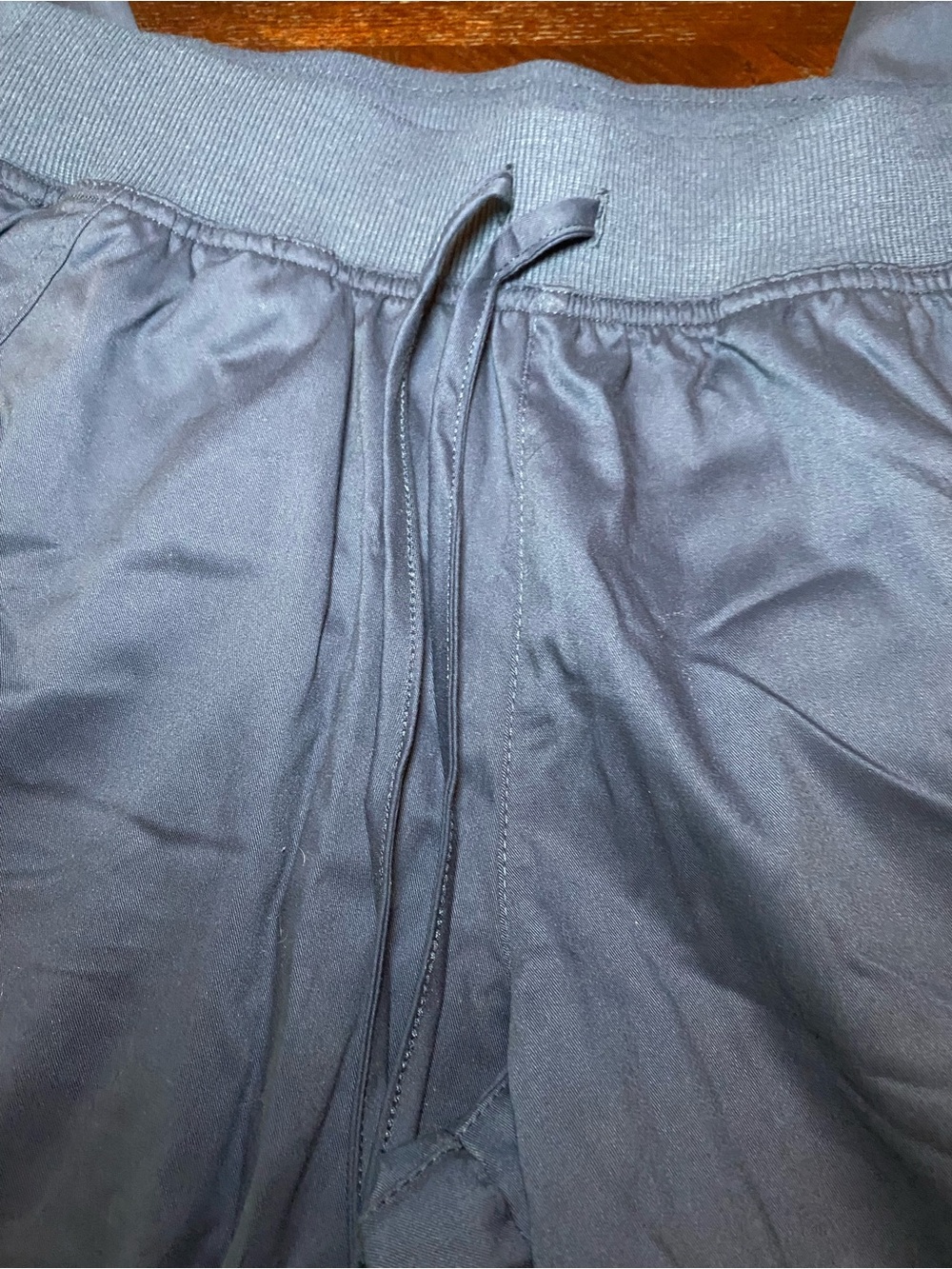 Butter-Soft medical scrub pants in navy blue size M